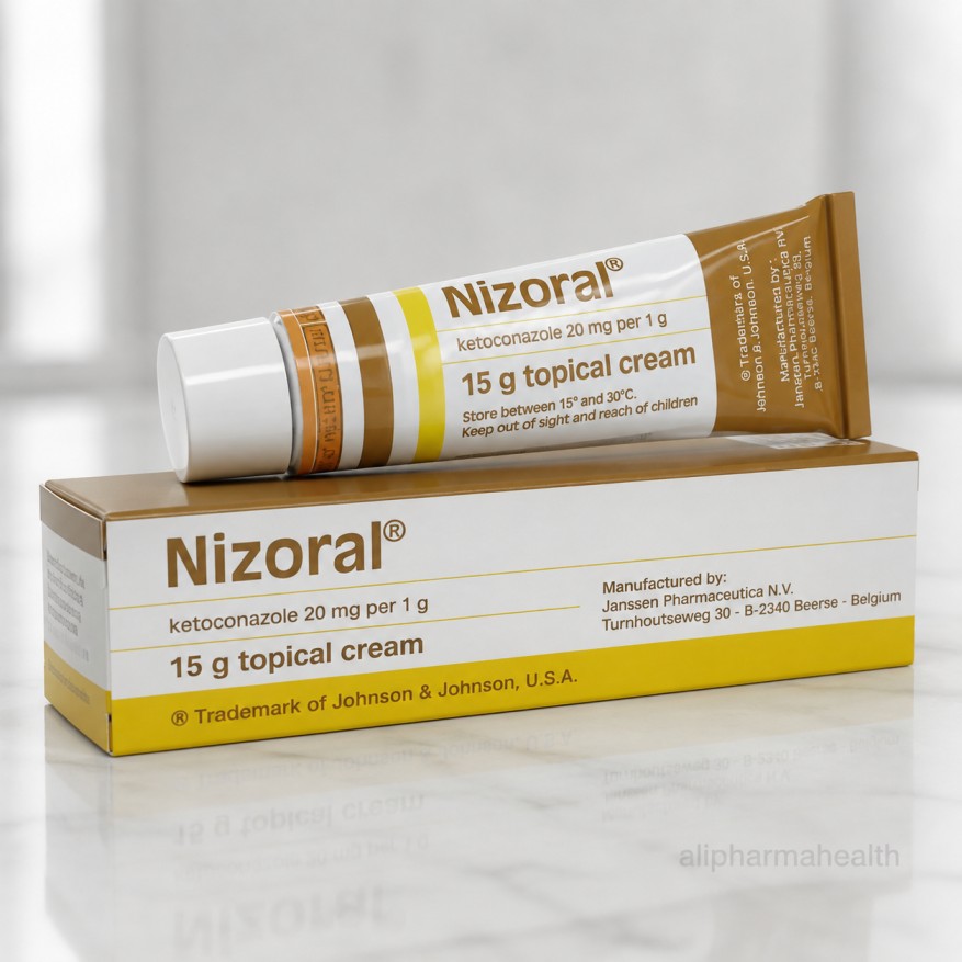 Nizoral Cream 15g (Ketoconazole 2%) – Antifungal Cream Nizoral Cream 15g containing Ketoconazole 2% for fungal skin infections